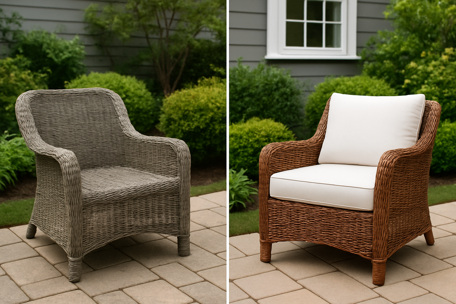 Cleaning and Restoring Old Resin Wicker Patio Furniture: My Weekend Transformation
