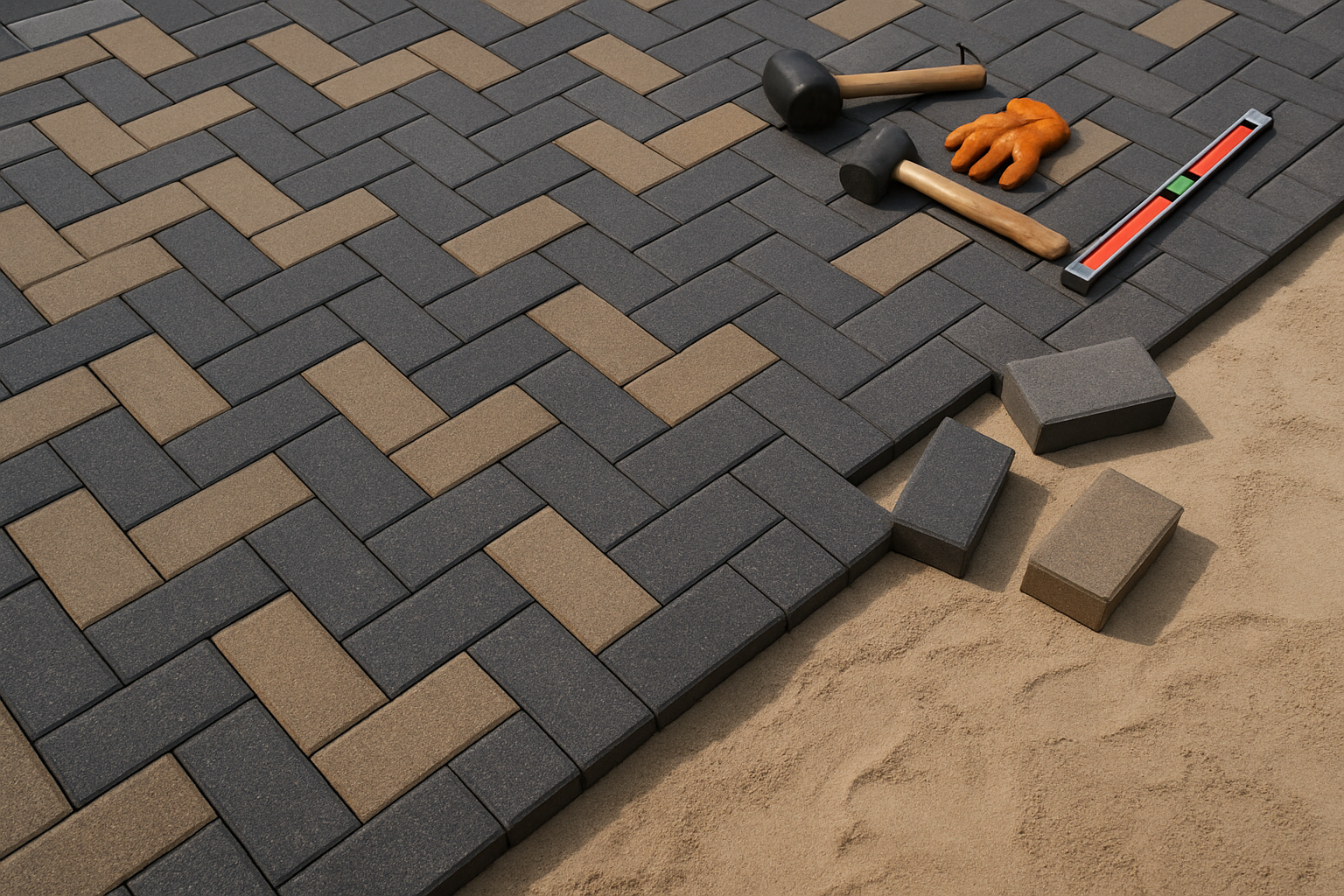 How I Added 400 Square Feet of Patio for Under $2,000 Using Concrete Pavers