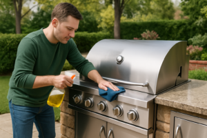 How I Kept My Outdoor Kitchen Clean All Season (And Stopped the Rust)