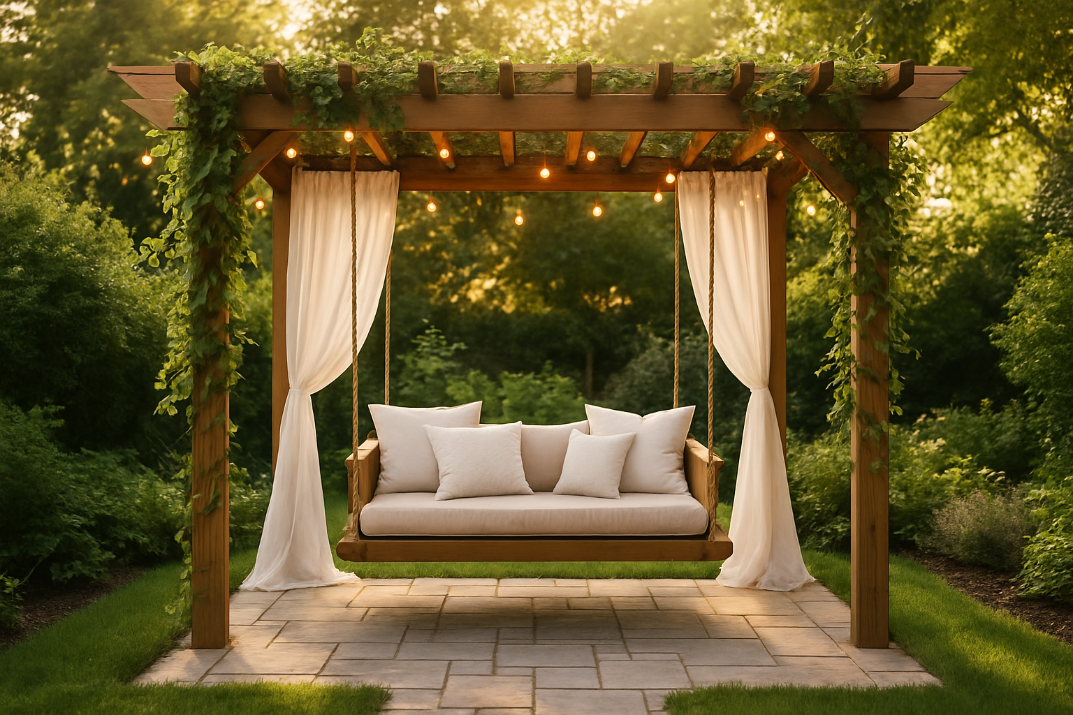 Installing a Pergola Swing: The DIY Project That Humbled Me and Made Me Proud