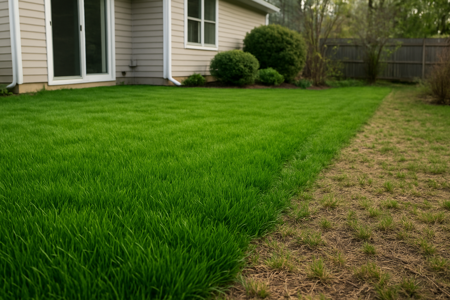 Lawn Aeration and Overseeding: The Fall Weekend That Fixed 5 Years of Neglect