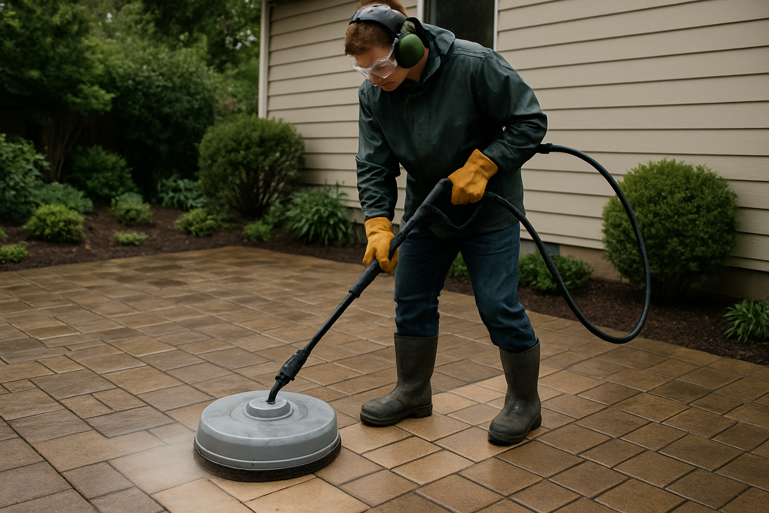Renting a Pressure Washer Before Sealing Pavers: A Comedy of Errors With a Perfect Ending