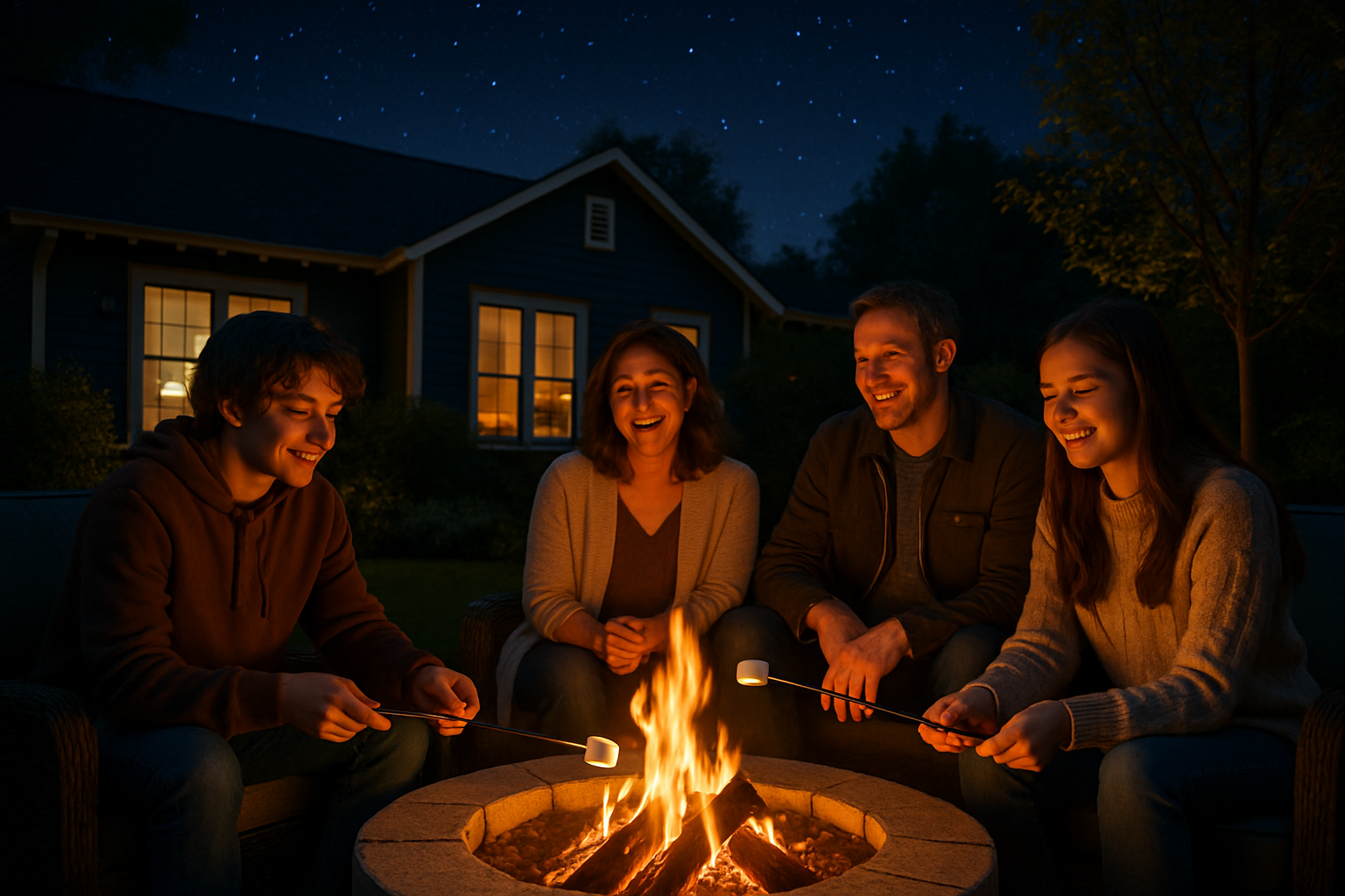 S'mores, Star Gazing, and the Fire Pit That Brought My Teenagers Back Outside