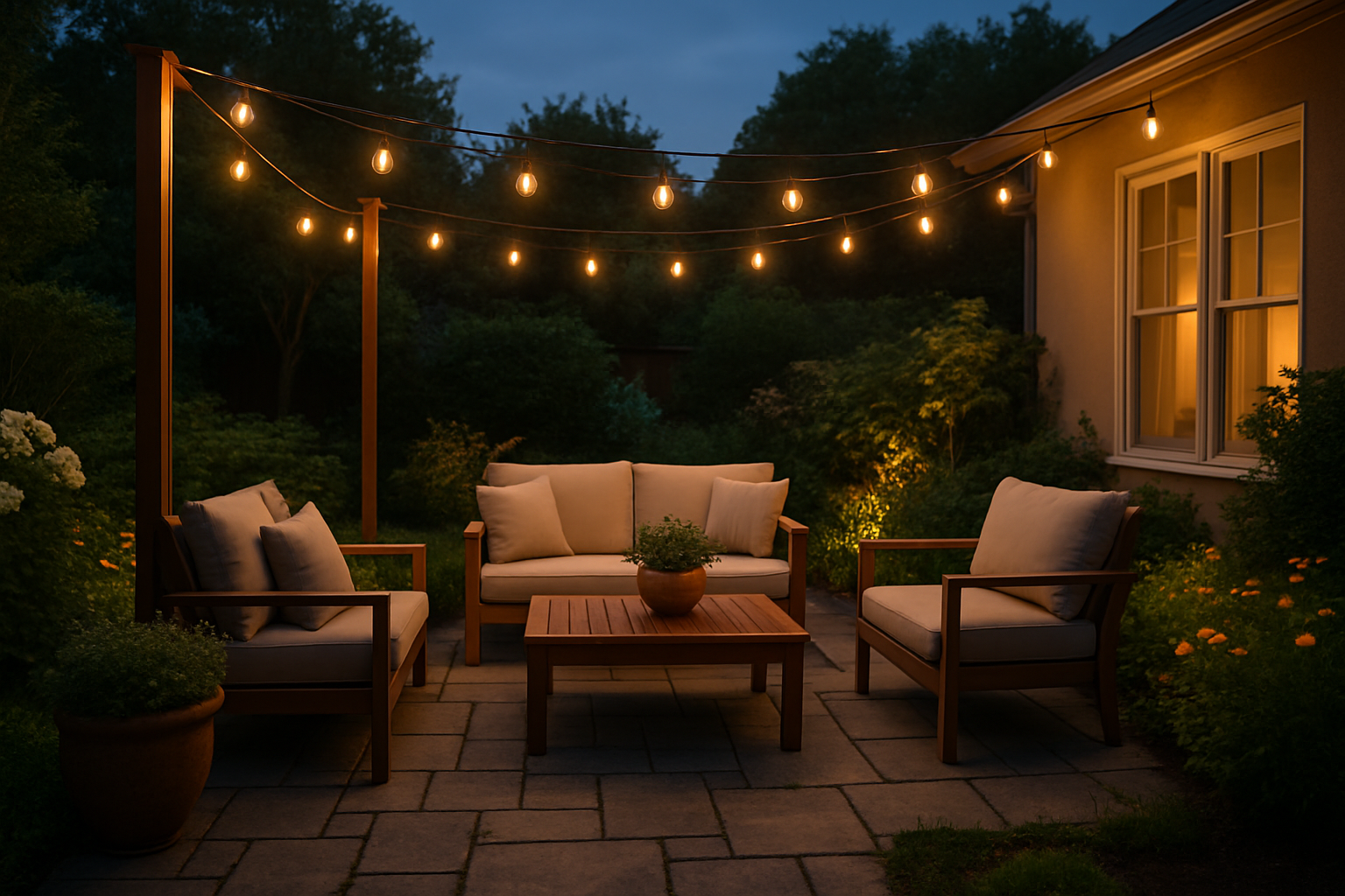 String Lights Turned My Backyard Into a Romance Novel (By Accident)