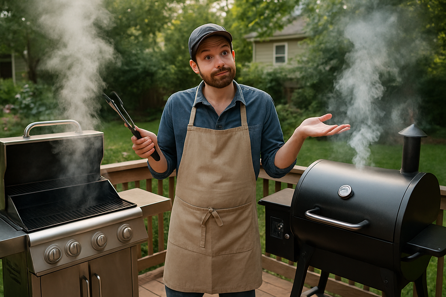 The Gas Grill vs Pellet Smoker Debate: My Backyard Is Now a Barbecue Competition
