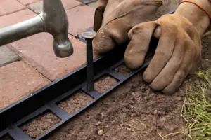 The Edge Restraint System That Keeps My Pavers From Creeping Into the Lawn