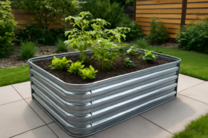 I Built a Raised Garden Bed With This Steel Kit and It Looks Incredible