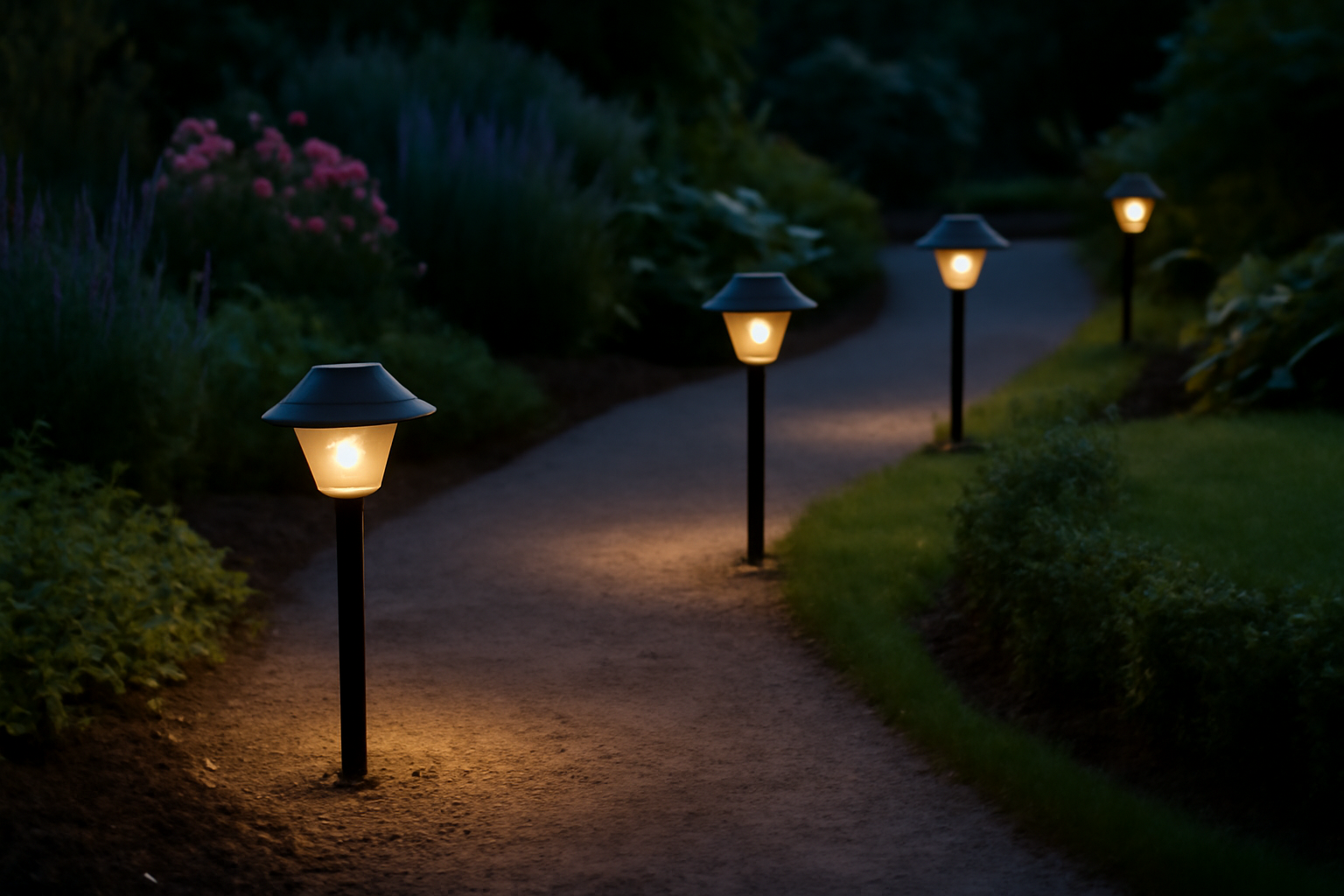 I Installed Solar Path Lights Along My Walkway and Neighbors Keep Asking About Them