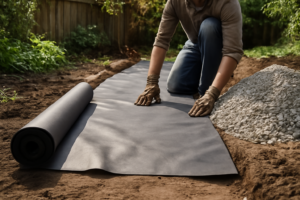 I Tested a Landscape Fabric Under My Gravel Path: 2-Year Update