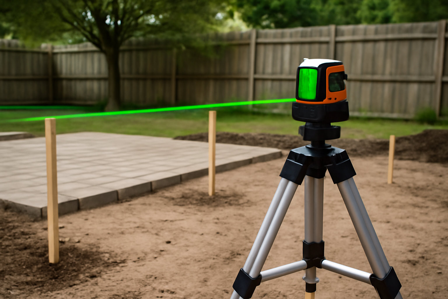 I Used a Laser Level for My Patio Slope and It Prevented a Drainage Disaster
