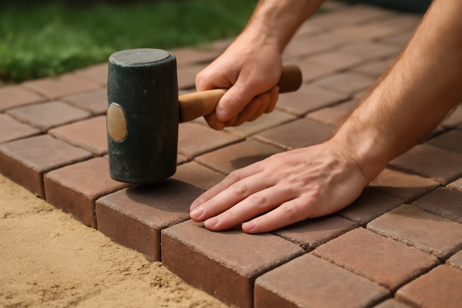 The Rubber Mallet That Makes Every Paver Project Go Smoother